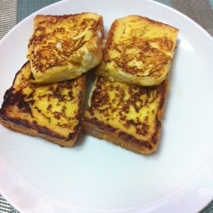 冷凍食パンでフレンチトースト☆